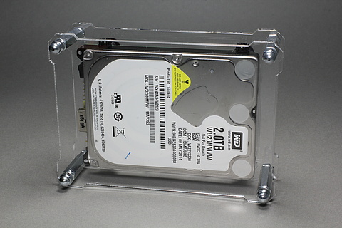 OpenDisplayCase mit 2.5" HDD Festplatte