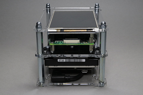 Raspberry Pi 4 B Mediaplayer Box - OpenDisplayCase - Rechts