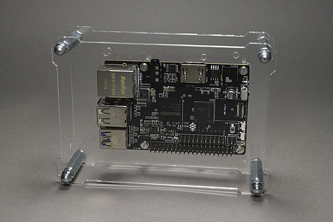 OpenDisplayCase mit Rock64 Board