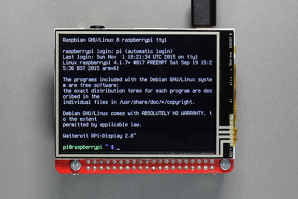 Watterott RPi-Display B+ 2.8"