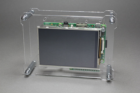 OpenDisplayCase mit Raspberry Pi B+ und NeoSec TinyLCD 3.5 Zoll