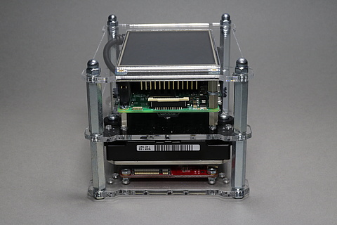 Raspberry Pi 3 B Mediaplayer Box - OpenDisplayCase - Rechts