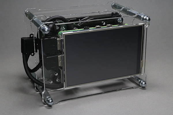 Raspberry Pi 4 B Mediaplayer Box - OpenDisplayCase - Festplatte